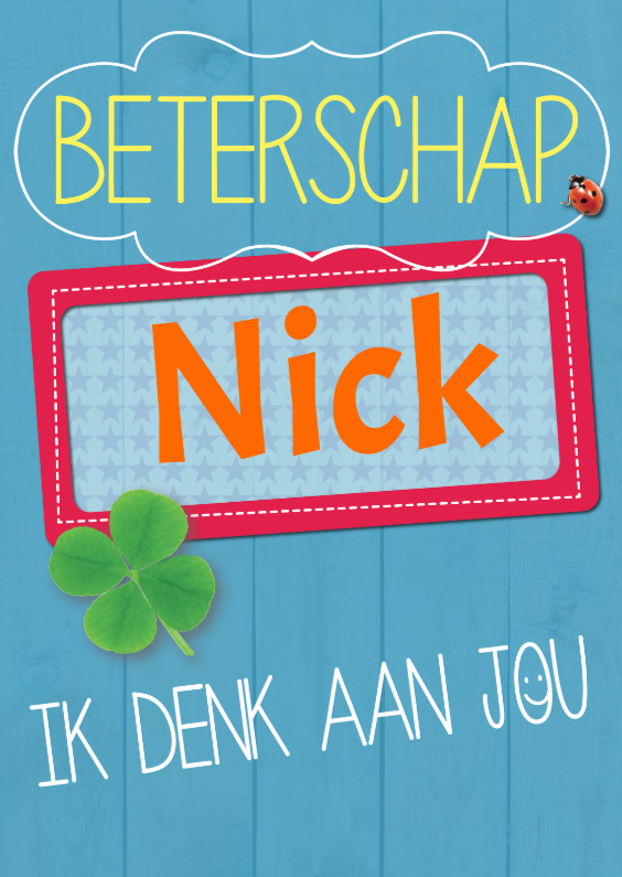 Beterschap, ik denk aan jou-ByF - Beterschapskaarten Beterschapskaarten - Beterschap, ik denk aan jou-ByF