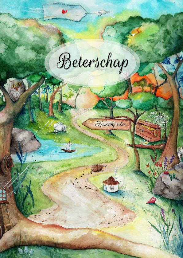 Beterschap sterkte van oma - Beterschapskaarten Beterschapskaarten - Beterschap sterkte van oma