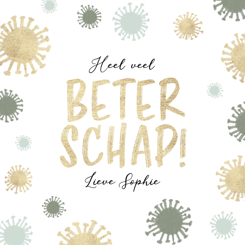 Beterschapskaart corona virus quarantaine - Beterschapskaarten Beterschapskaarten - Beterschapskaart corona virus quarantaine