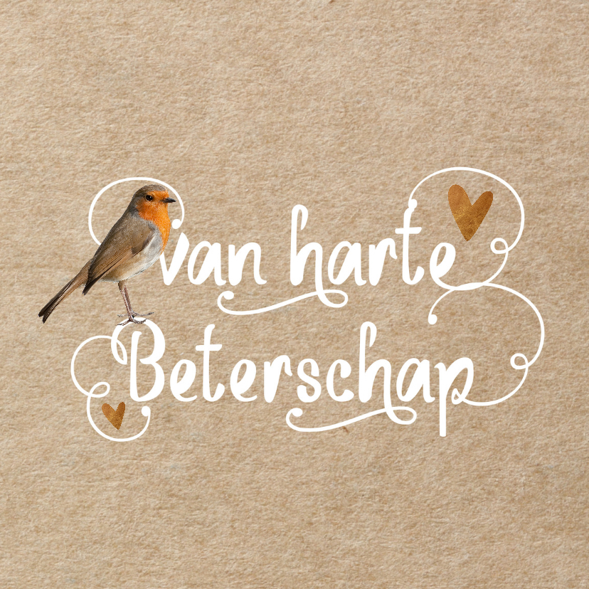 Beterschapskaart kraft look- LO - Beterschapskaarten Beterschapskaarten - Beterschapskaart kraft look- LO