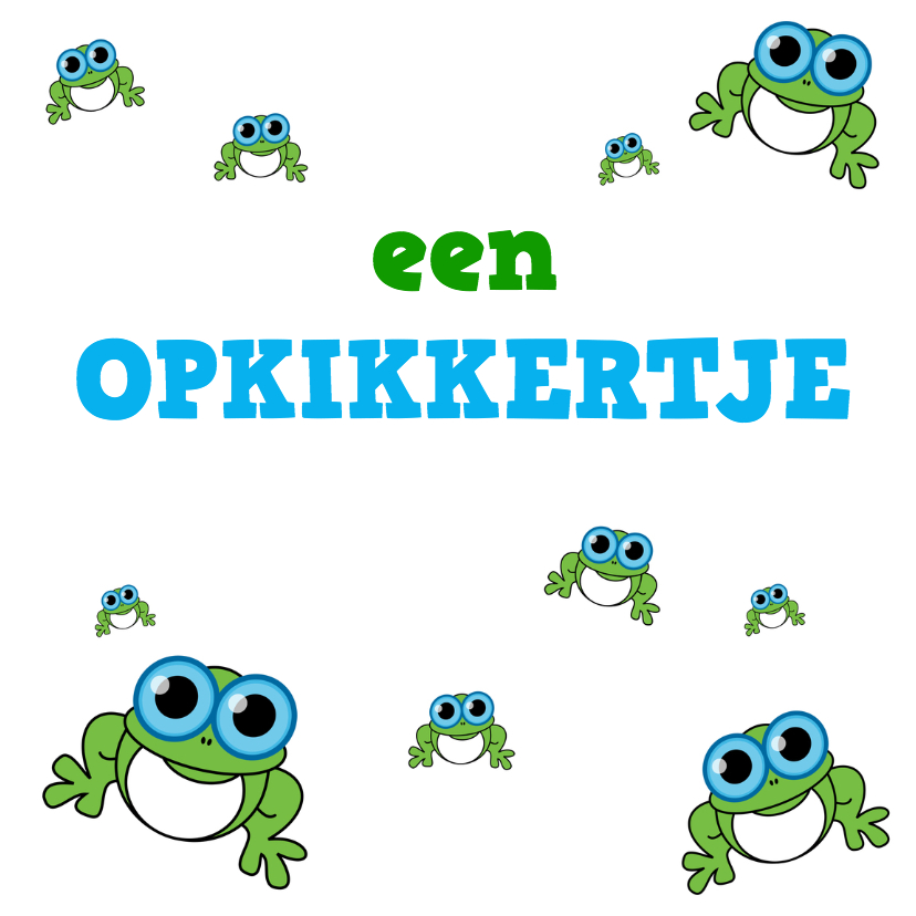 beterschapskaart - Opkikkertje - Beterschapskaarten Beterschapskaarten - beterschapskaart - Opkikkertje