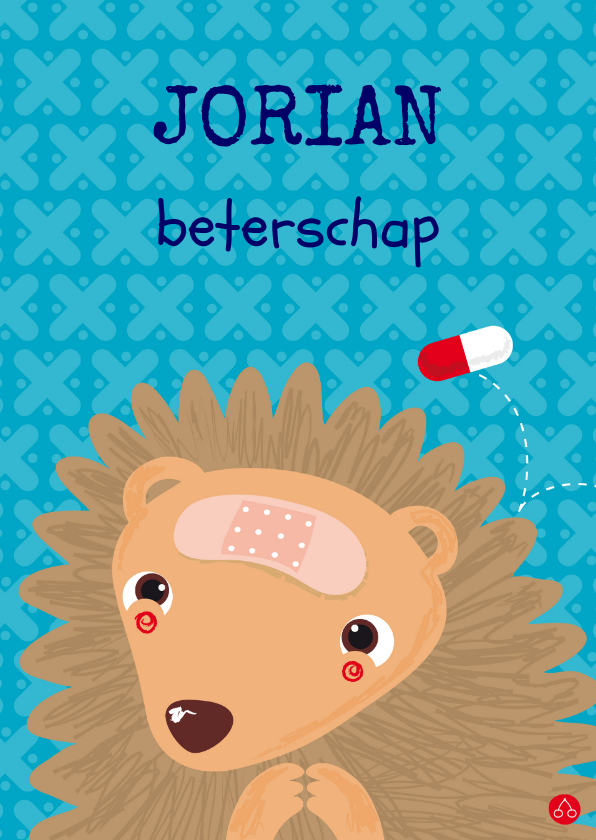 Egeltje beterschap - Beterschapskaarten Beterschapskaarten - Egeltje beterschap