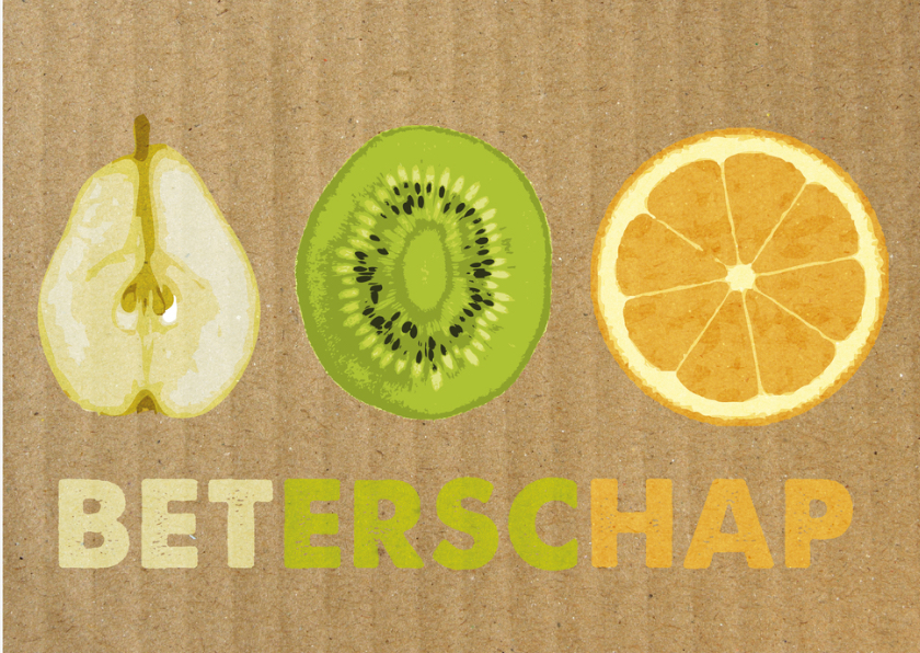 fruitkaart, beterschap - Beterschapskaarten Beterschapskaarten - fruitkaart, beterschap