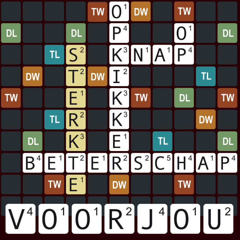 Leuke Woordspel Beterschapskaart - Beterschapskaarten Beterschapskaarten - Leuke Woordspel Beterschapskaart