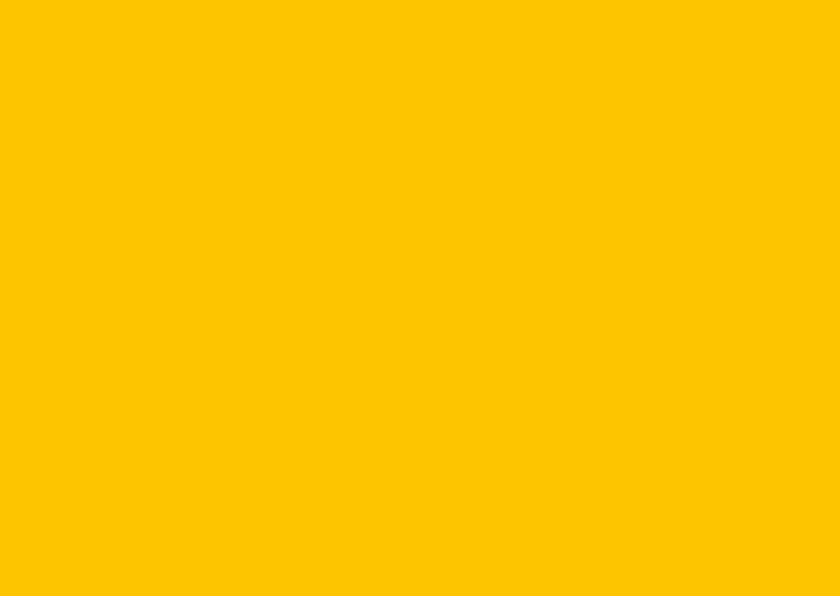 Blanco kaarten - Oker geel enkel liggend