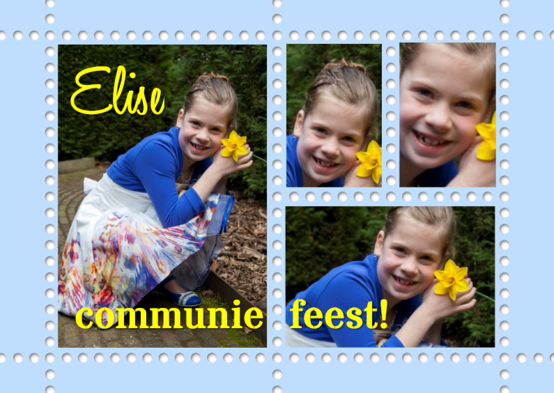 communie collage - Communiekaarten Communiekaarten - communie collage