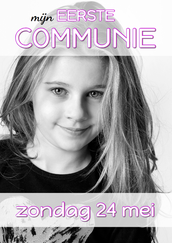 Communiekaart Cover Magazine 5 - Communiekaarten Communiekaarten - Communiekaart Cover Magazine 5