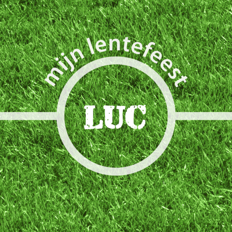lentefeest voetbal - Communiekaarten Communiekaarten - lentefeest voetbal