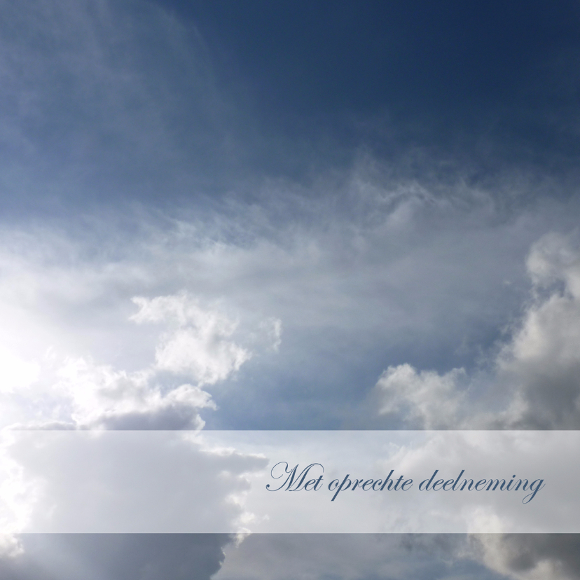 Condoleancekaart donkere wolken2 - Condoleancekaarten Condoleancekaarten - Condoleancekaart donkere wolken2