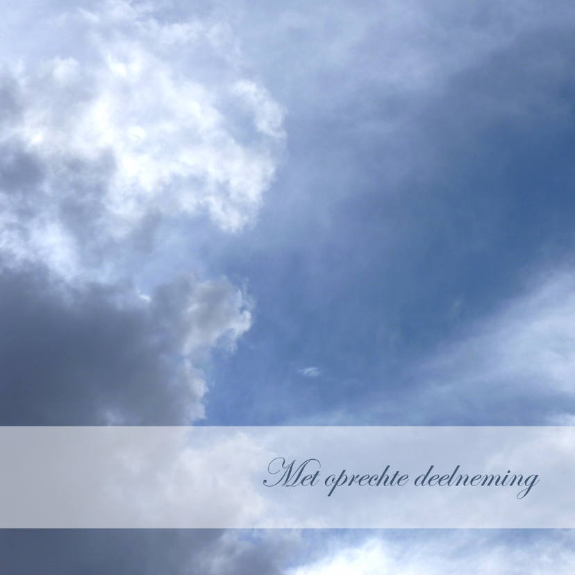 Condoleancekaart donkere wolken3 - Condoleancekaarten Condoleancekaarten - Condoleancekaart donkere wolken3