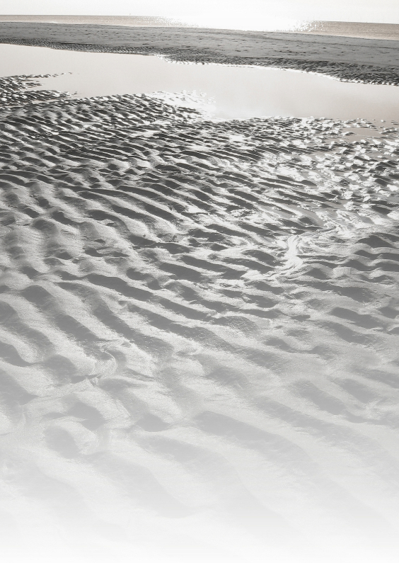 Zand en zee in de zon - Condoleancekaarten Condoleancekaarten - Zand en zee in de zon