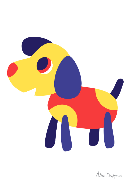 Alies Design -DOG - Dierenkaarten Dierenkaarten - Alies Design -DOG