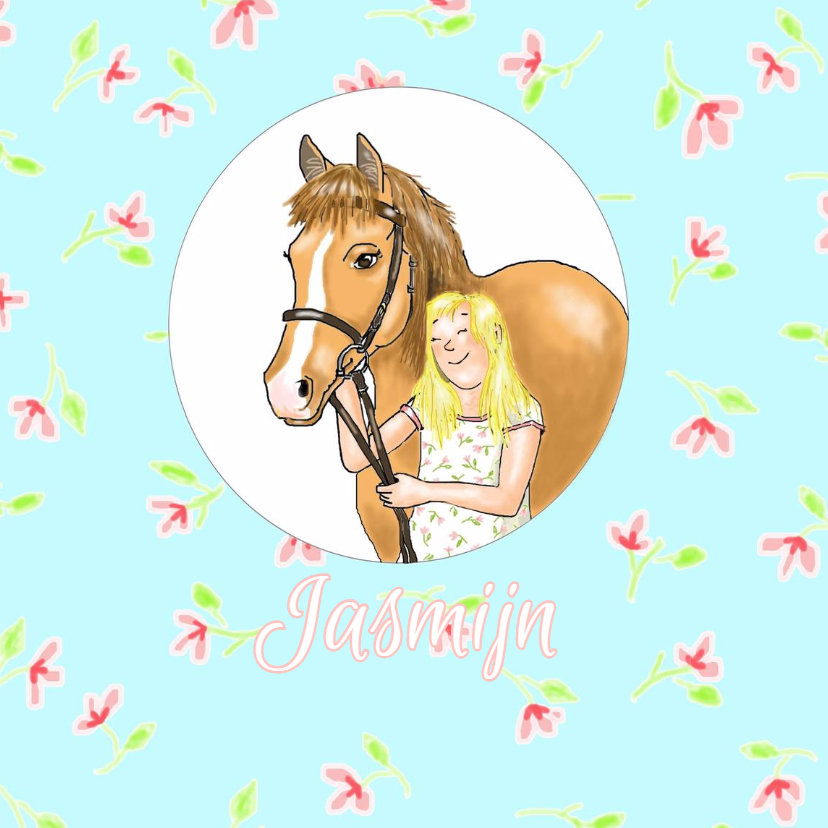 Dieren - Jasmijn's paard - Dierenkaarten Dierenkaarten - Dieren - Jasmijn's paard