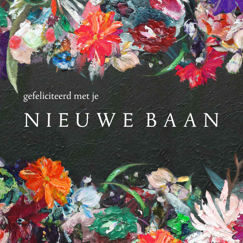 Eigen tekst bloemen kleurrijk - Felicitatiekaarten Felicitatiekaarten - Eigen tekst bloemen kleurrijk