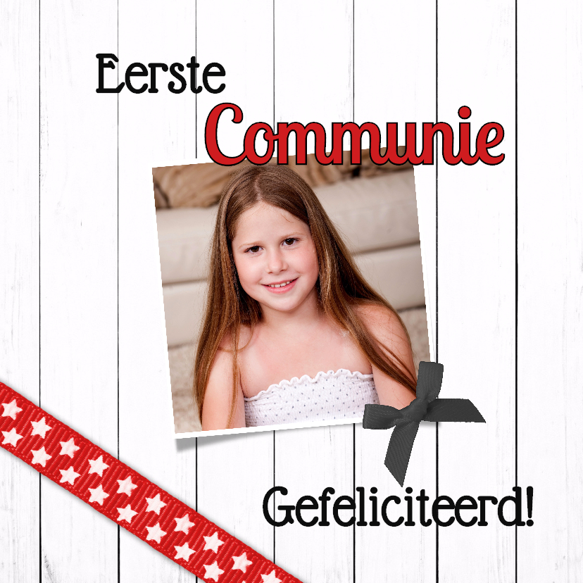Felicitatie Communie - DH - Felicitatiekaarten Felicitatiekaarten - Felicitatie Communie - DH