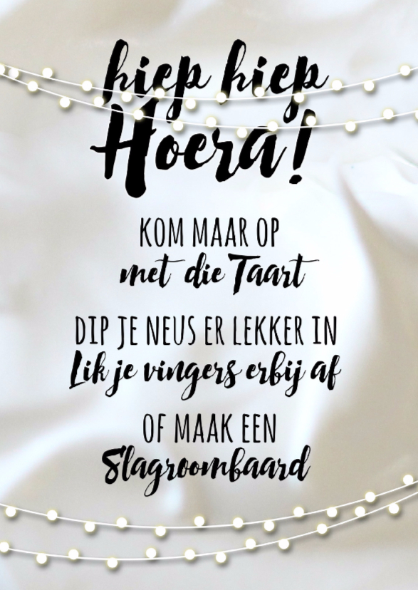 Felicitatie Dip je neus-isf - Felicitatiekaarten Felicitatiekaarten - Felicitatie Dip je neus-isf