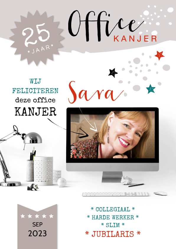 Felicitatie jubileum cover - Felicitatiekaarten Felicitatiekaarten - Felicitatie jubileum cover