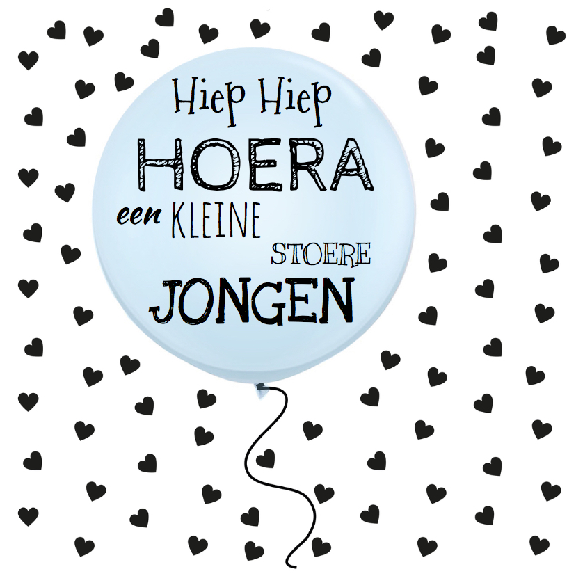 Felicitatiekaarten - Felicitatie kleine stoere jongen