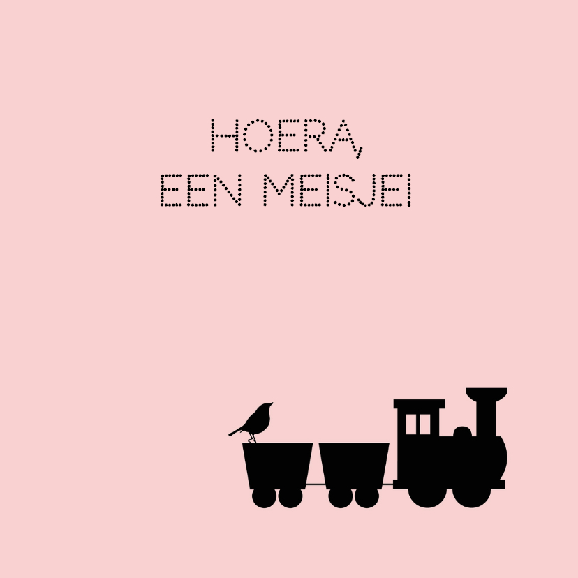 felicitatie-silhouet-trein-roze - Felicitatiekaarten Felicitatiekaarten - felicitatie-silhouet-trein-roze