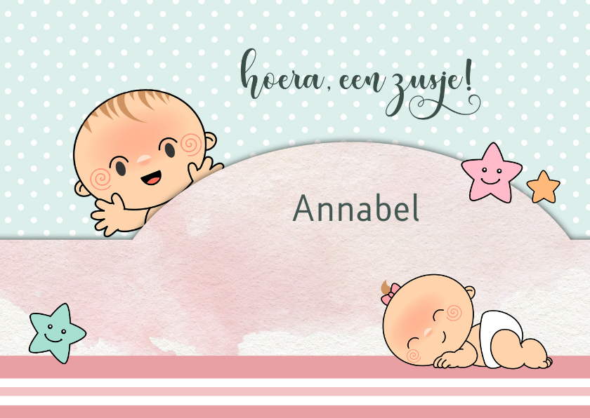 Felicitatie zusje voor broer - Felicitatiekaarten Felicitatiekaarten - Felicitatie zusje voor broer