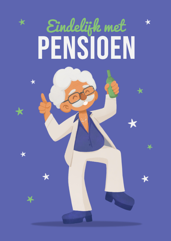 Felicitatiekaart disco groovy pensioen man gefeliciteerd 67 - Felicitatiekaarten Felicitatiekaarten - Felicitatiekaart disco groovy pensioen man gefeliciteerd 67