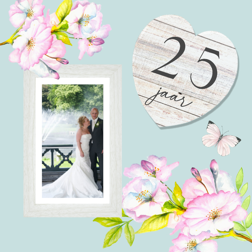 Felicitatiekaarten - felicitatiekaart huwelijkjubileum