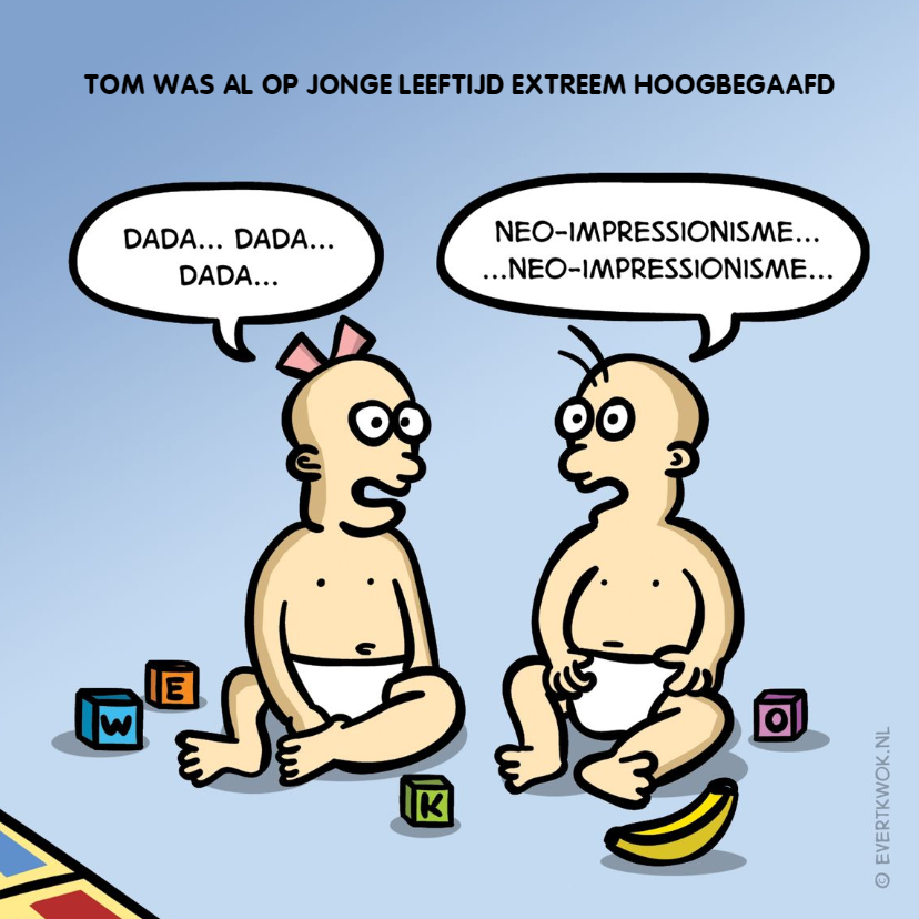 Felicitatiekaart jongen 'Briljante baby' - Felicitatiekaarten Felicitatiekaarten - Felicitatiekaart jongen 'Briljante baby'