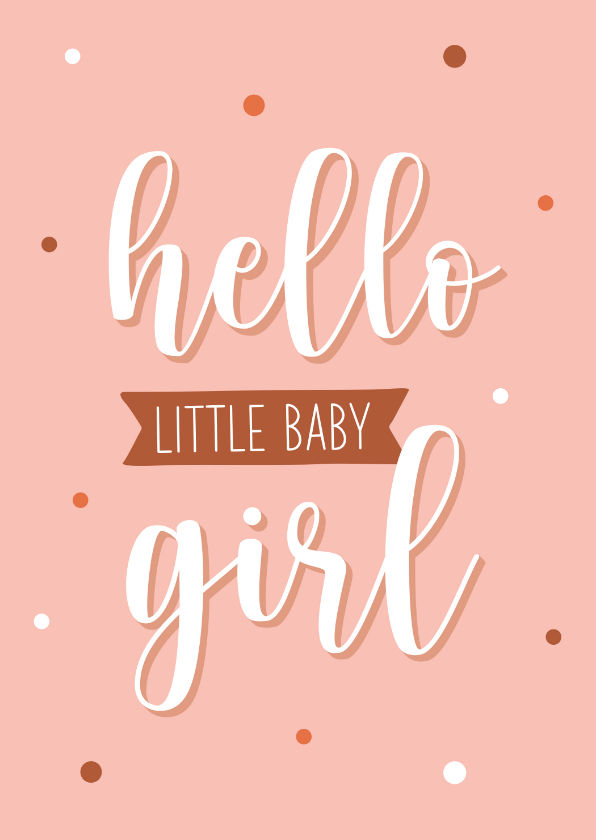 Felicitatiekaart little baby - Felicitatiekaarten Felicitatiekaarten - Felicitatiekaart little baby