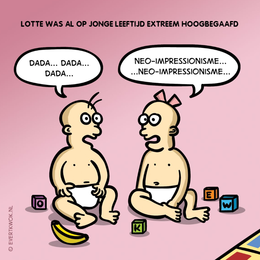 Felicitatiekaart meisje 'Briljante baby' - Felicitatiekaarten Felicitatiekaarten - Felicitatiekaart meisje 'Briljante baby'
