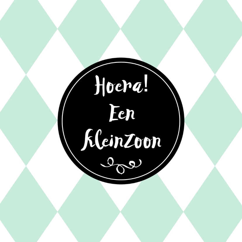 Felicitatiekaarten - Geboorte Kleinzoon - WW