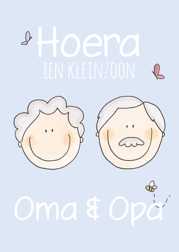 Felicitatiekaarten - Gefeliciteerd Oma & Opa LFZ