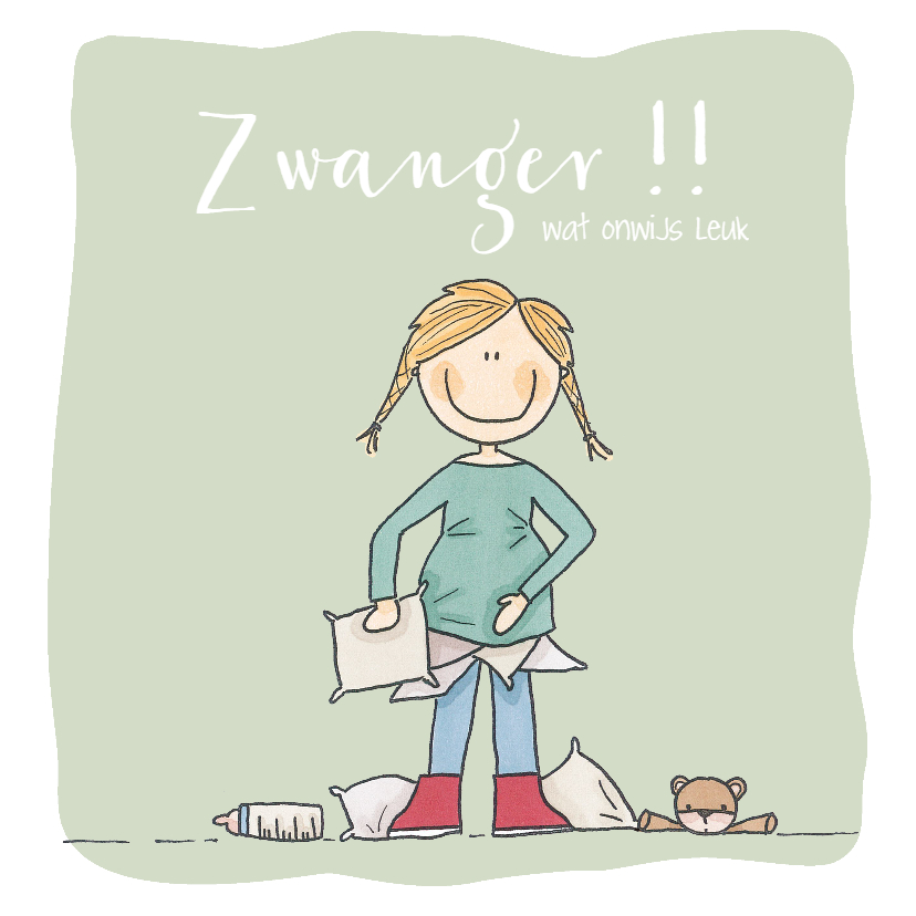 Gefeliciteerd Zwanger Kussens LFZ - Felicitatiekaarten Felicitatiekaarten - Gefeliciteerd Zwanger Kussens LFZ