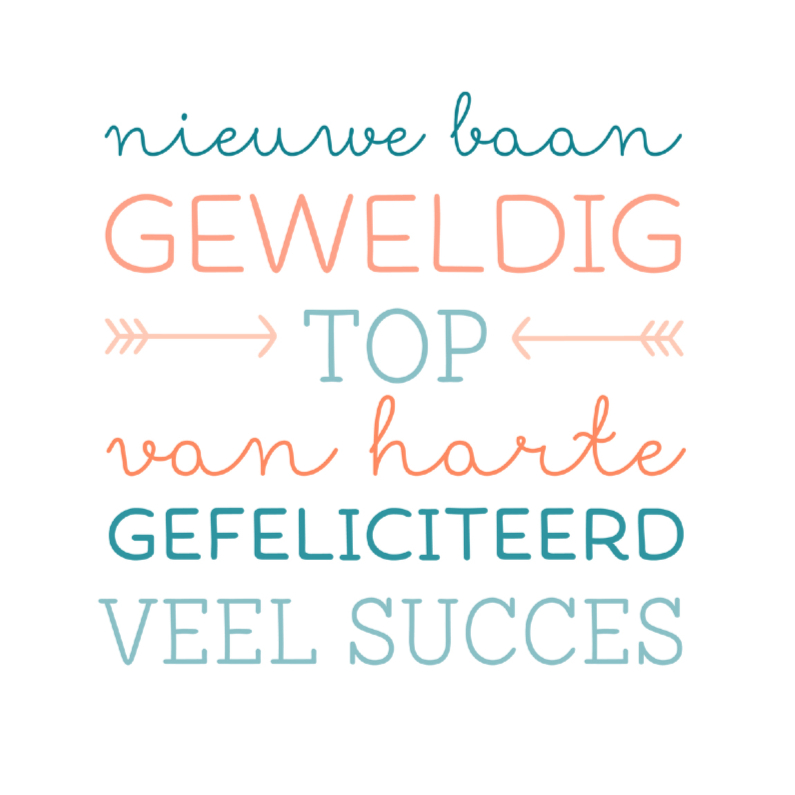 Geweldig top nieuwe baan - Felicitatiekaarten Felicitatiekaarten - Geweldig top nieuwe baan