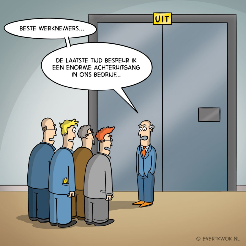 Grappige felicitatiekaart voor collega met nieuwe baan - Felicitatiekaarten Felicitatiekaarten - Grappige felicitatiekaart voor collega met nieuwe baan