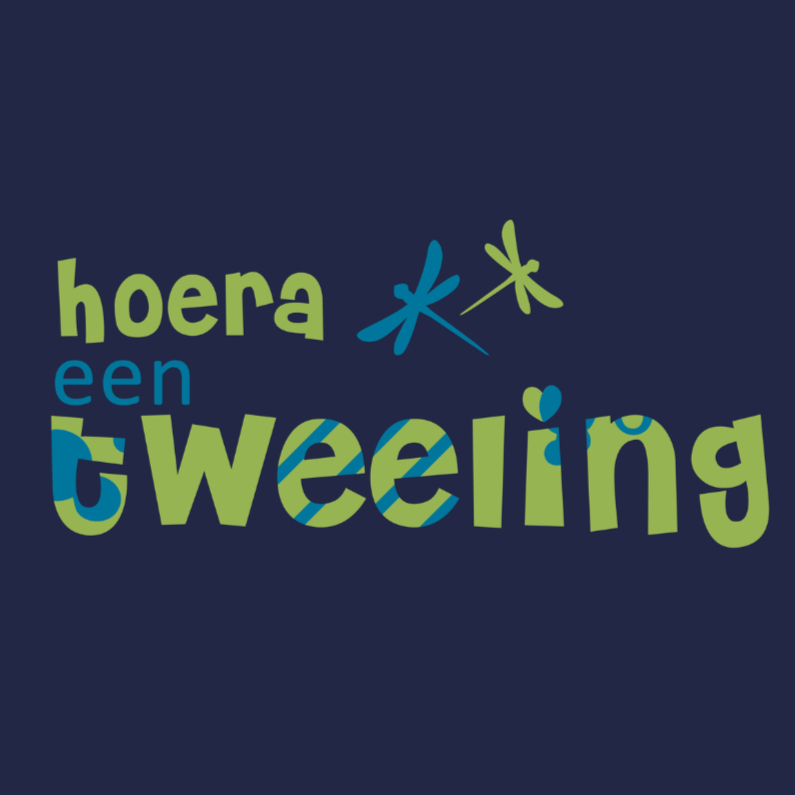 Hoera een tweeling jongens 1 - Felicitatiekaarten Felicitatiekaarten - Hoera een tweeling jongens 1