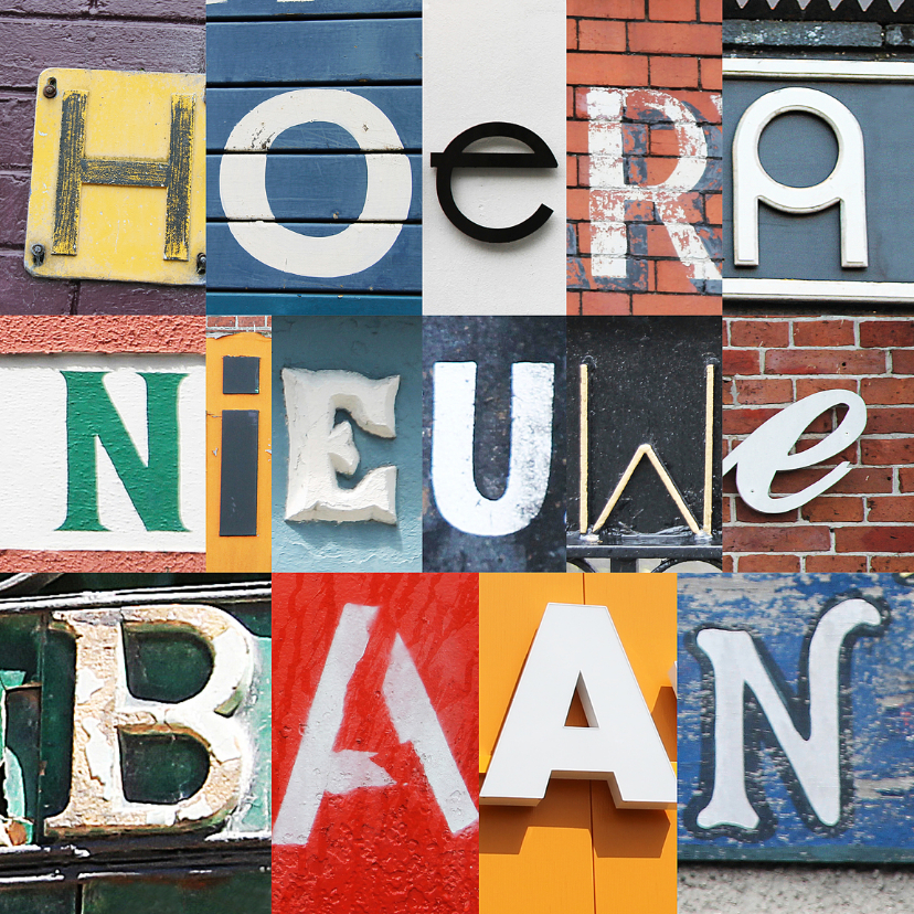 Hoera nieuwe baan - Felicitatiekaarten Felicitatiekaarten - Hoera nieuwe baan