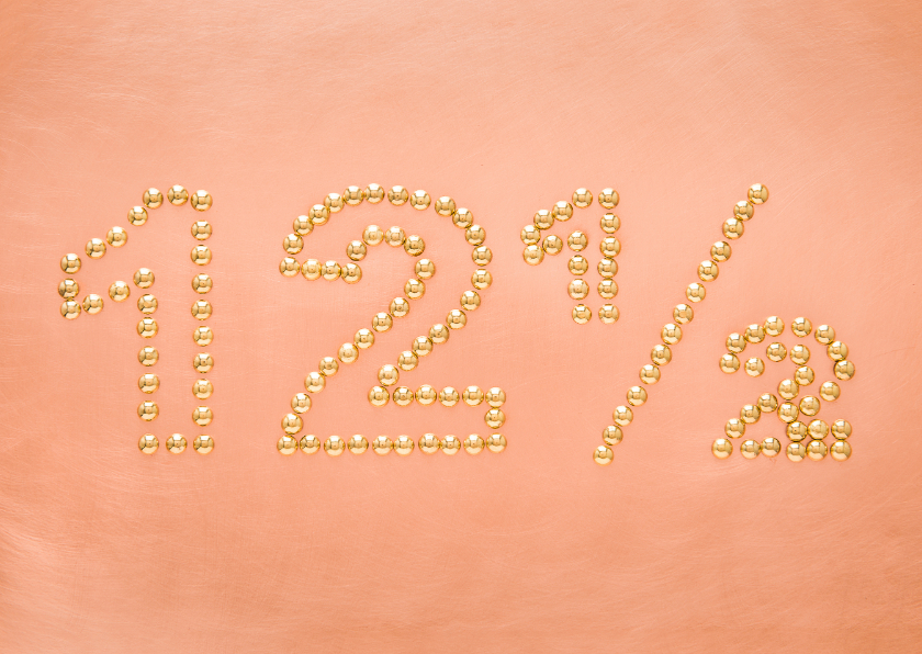 Koperen bruiloft - 12 5 jaar - Felicitatiekaarten Felicitatiekaarten - Koperen bruiloft - 12 5 jaar