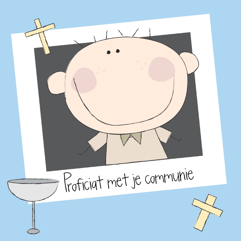 Proficiat met je communie 2 - Felicitatiekaarten Felicitatiekaarten - Proficiat met je communie 2