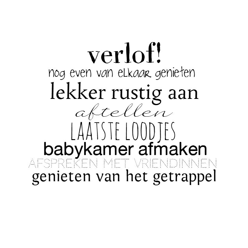 Verlof! - Felicitatiekaarten Felicitatiekaarten - Verlof!