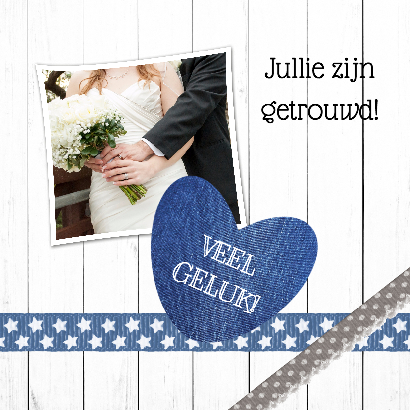 Wedding wishes - DH - Felicitatiekaarten Felicitatiekaarten - Wedding wishes - DH