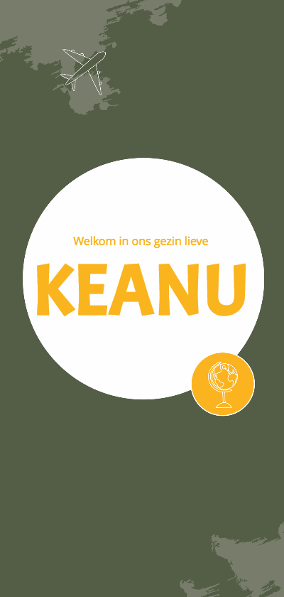 Adoptiekaartje_Keanu_SK - Geboortekaartjes Geboortekaartjes - Adoptiekaartje_Keanu_SK