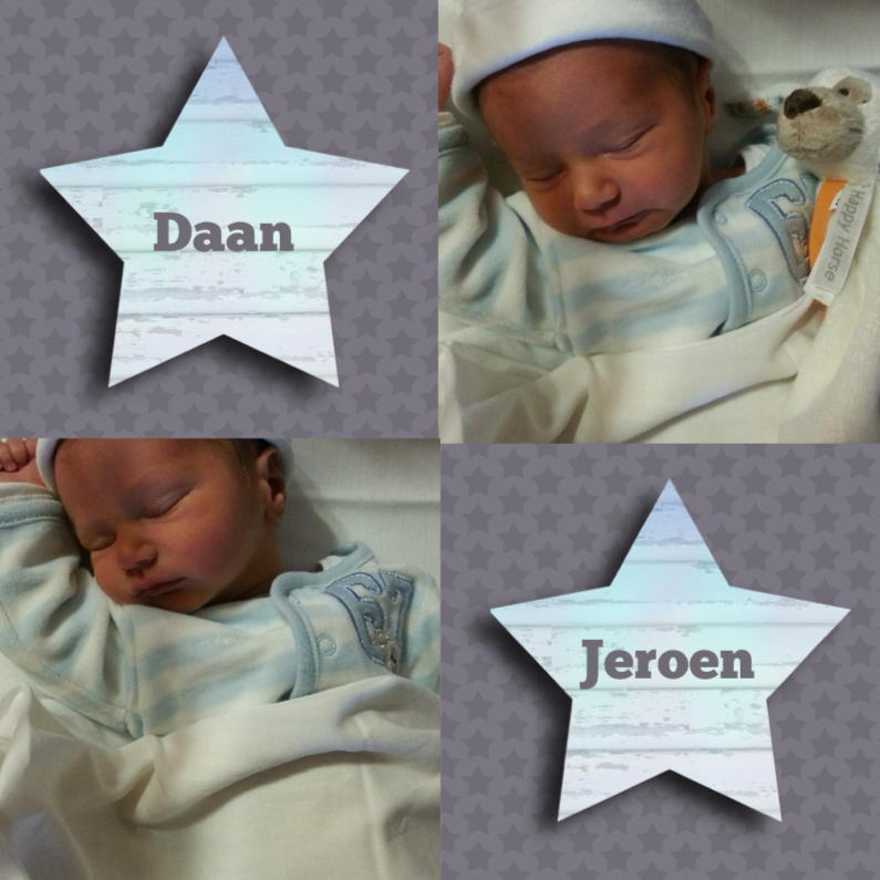 geboorte tweeling boy foto - Geboortekaartjes Geboortekaartjes - geboorte tweeling boy foto