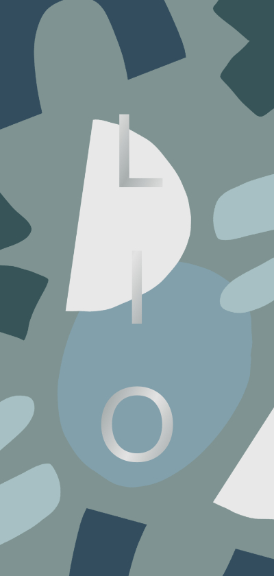 Geboortekaartje abstracte vormen stoere kleuren - Geboortekaartjes Geboortekaartjes - Geboortekaartje abstracte vormen stoere kleuren