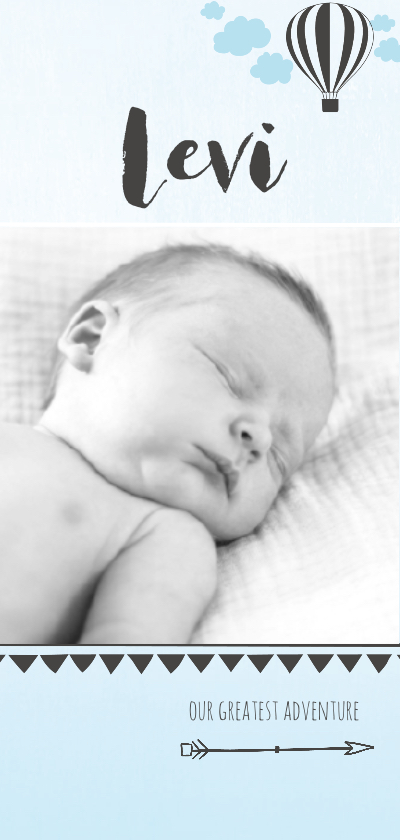 Little boy - Geboortekaartjes Geboortekaartjes - Little boy