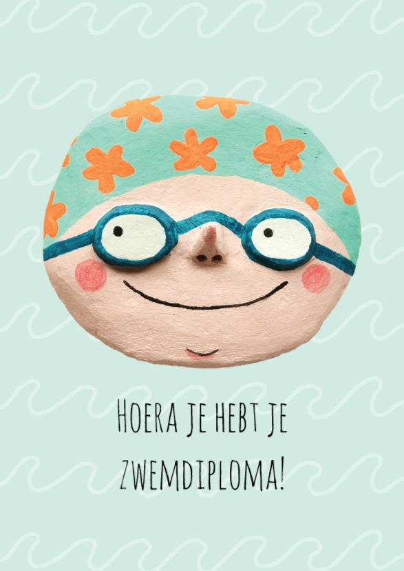 Felicitatie Zwemdiploma Hoera! - Geslaagd kaarten Geslaagd kaarten - Felicitatie Zwemdiploma Hoera!