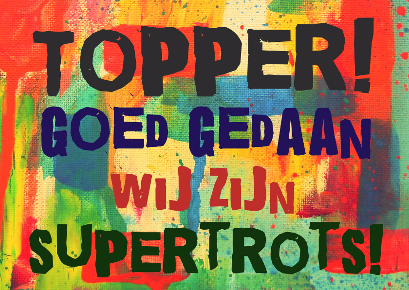Geslaagd goed gedaan IW - Geslaagd kaarten Geslaagd kaarten - Geslaagd goed gedaan IW