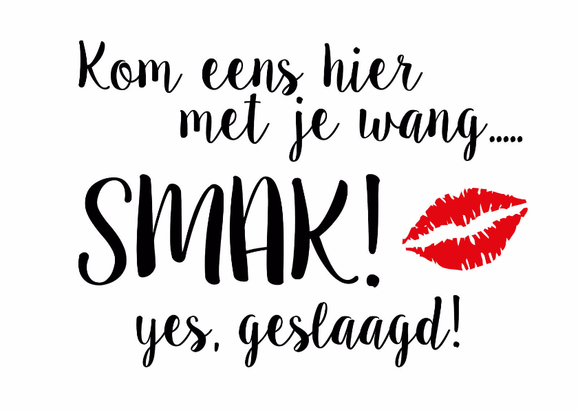 Geslaagd kaart Yes geslaagd - Geslaagd kaarten Geslaagd kaarten - Geslaagd kaart Yes geslaagd