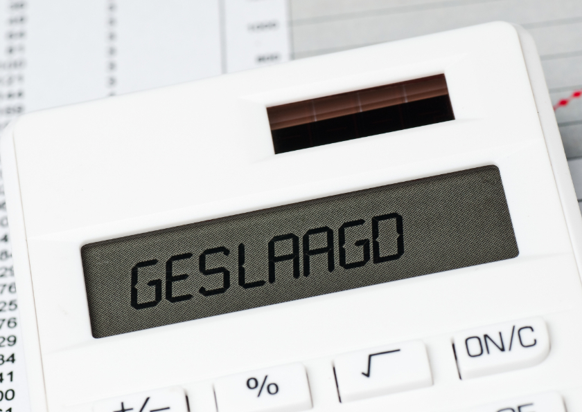 Geslaagd op witte rekenmachine - Geslaagd kaarten Geslaagd kaarten - Geslaagd op witte rekenmachine