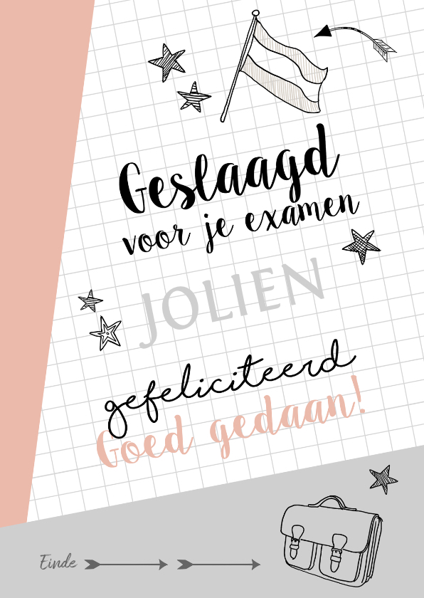Geslaagd ruitjes papier - Geslaagd kaarten Geslaagd kaarten - Geslaagd ruitjes papier
