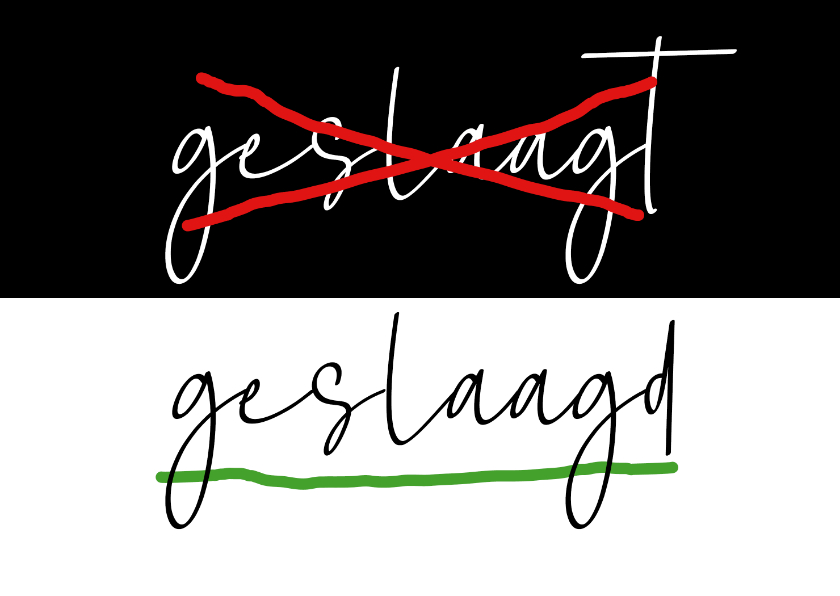 geslaagd - spelling - Geslaagd kaarten Geslaagd kaarten - geslaagd - spelling
